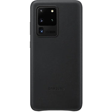 Samsung Galaxy S20 Ultra Leather Cover - Black - Accessories